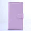 Flip Leather Case Built In Card Slot For Microsoft Lumia 1020 White Color