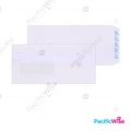 White Envelope (Window) 9.5" x 4.5" (20pcs)