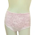 Seamless Panties Icy Cool Nylon High-Waisted Briefs JXMLSP50388 (PINK)