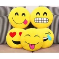 Large Smiley Emoji 35cm High Quality Round Cushion Stuffed Plush Doll Toy