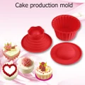 ?? Red Giant Big Silicone Cupcake Cake Mould Top Cupcake Bake Baking Mold