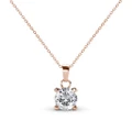 Her Jewellery SweetHeart Pendant with Necklace (2 Colours) embellished with Crystals from Swarovski