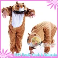 Deluxe Children Lion Big Head Dress Costume Animal Fairytale Outfit