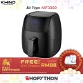 KHIND Air Fryer ARF3000 (3.0L) Digital Display Touch Sensor Control SUS304 Frying Basket Less Oil Healthy Cooking