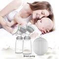 Real Bubee Double USB Electric Breast Pump with Bottle