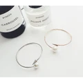 Simple Fashion Pearl Cuff Bangles Opening Bracelets Bangles For Women Jewelry