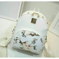 Backpack flower/butterfly printed