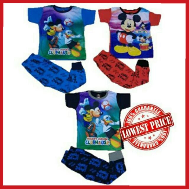 ??MERDEKA SALES?? MICKEY MOUSE [JERSEY + COTTON]