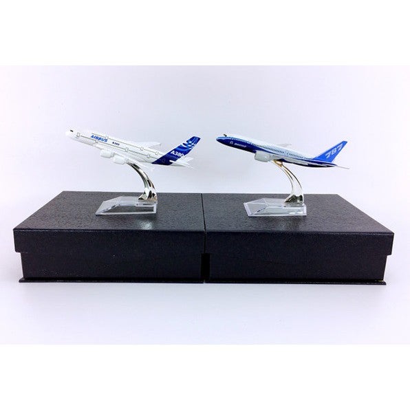 Airbus A380 and Boeing B787 14cm aircraft model Die Cast Collection (Pre-order)