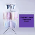 ASOTV 3 Tier Clothes Drying Rack / 3 layers Hanger / Ampai Baju (CR3)