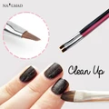 1pc Clean Up Brush Nail Flat Brush Cuticle Clean Up Brush