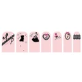 ?M Kidz?My Sassy Girl B Series Full Wrap Manicure Patch Nail Patch Nail Art Sticker