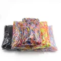 2000Pcs Mix Color Baby Girl's TPU Rubber Hair Bands Holders Elastics Tie Gum