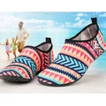 Children swimming diving beach shoes