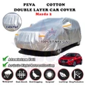 Mazda 2 High Quality Durable Anti Scratch Double Layer All Weather PEVA Cotton Car Body Cover