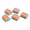 20pcs wago Compact Splicing wire Connector 400 V 28-12 AWG PCT-215/222-415