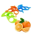 3PC Kitchen Tool Citrus Orange Opener Peeler Slicer Cutter Fruit Skin Remover ly