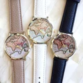 Western Style Retro Watch World Map Watch �Color Earth Belt Ladies Watches