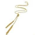 Tassels chain long necklace