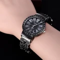 Men's Stainless Steel Casual Simple Style Round dial Watch