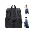 B COLLECTION CK BAG European Style Outdoor Travel Backpack (Black)