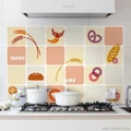 Kitchen Sticker Wallpaper Waterproof Anti-Oil High-Temperature Resistant KS79