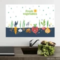 Kitchen Sticker Wallpaper Waterproof Anti-Oil High-Temperature Resistant KS167
