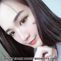 [READYSTOCK] OH MY SPARK HONEY BROWN 14.5MM CONTACT LENS