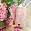 Our fresh pink petals of iphone7 Suihua Apple 6S plus mobile phone s iphone case