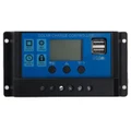 PWM 12V 24V 30A Dual USB Solar Panel Battery Regulator Charge Controller