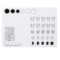 Silicone Workspace Stamping Plate Washable Mat Nail Art Table Transfer Tool