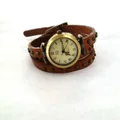 Rivet Leather Strap Bracelet Watch