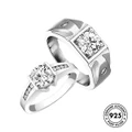 Elfi 925 Genuine Silver Couple Ring C25