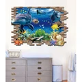 creative 3d Wall Stickers World Dolphin Turtles Wall decor