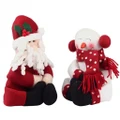 Xmas Christmas Table Party Decoration Supplies Towel Wine Bottle Hug Toy Cover