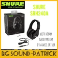 SHURE SRH240A Professional Headphones