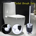 Universal Toilet Brush Head Holder Replacement Bathroom WC Clean Set Accessory