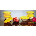 Pasabahce 6pcs 14cm Stackable Bowl with Cover
