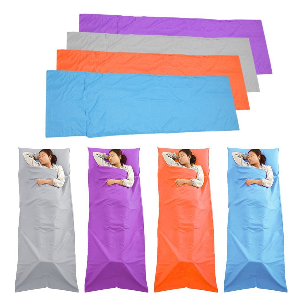 ?FREESHIPPING??Ready Stock?Sleeping Bag Liner Travel Sleep Sack Sheet Hiking Camping Tent Mat Pad