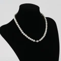 MI.SS Pearl with Crystal Design Necklace n0148nl