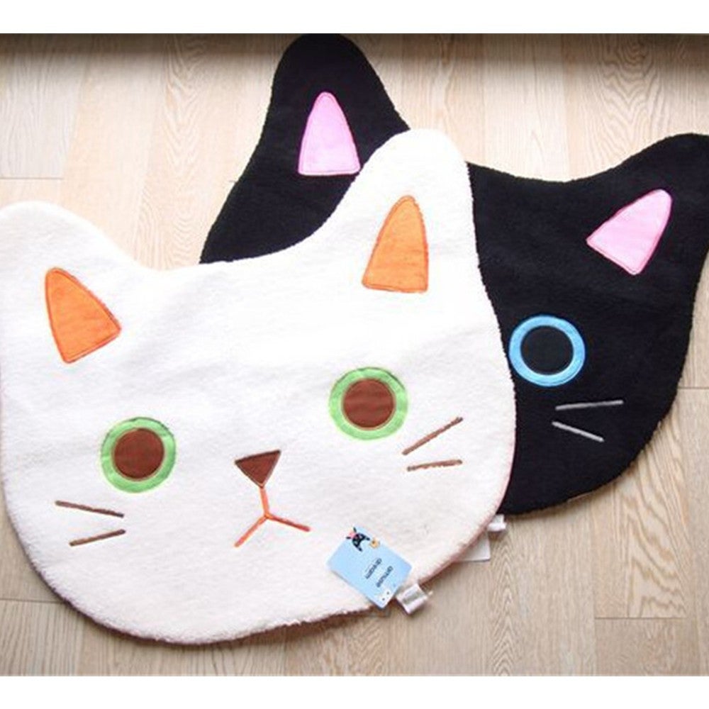 ?Cute cat skid mat / home small carpet living room door mat toilet pa