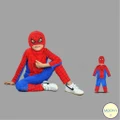 [READY STOCK] Superhero Costume Spiderman with Mask Kids Costume Party Costume Halloween Cosplay Set