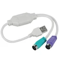 USB to PS/2 / PS2 Keyboard Mouse Adapter Converter Cable