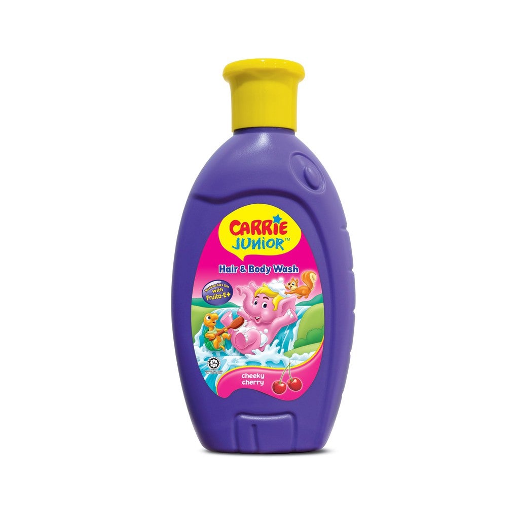 Carrie Junior Baby Hair & Body Wash Cheeky Cherry (280g)