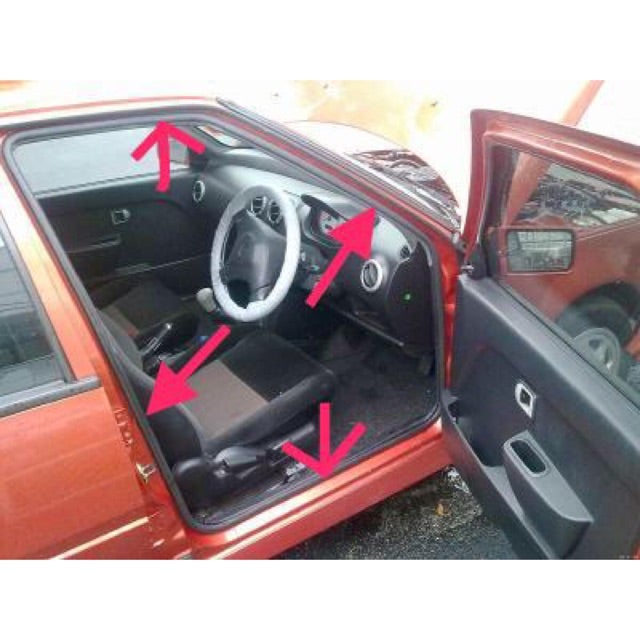 PROTON SAGA / ISWARA - RUBBER (NEW) DOOR BODY.
