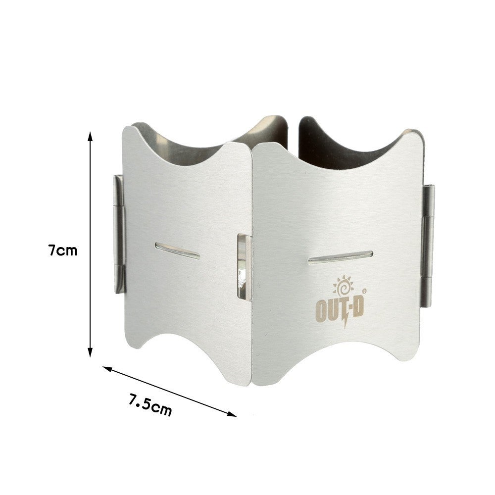 Portable Folding Stainless Steel Pot Stand