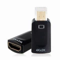 CY Mini DisplayPort DP Source to HDMI Female HDTV Adapter Support Audio 3D 4K 2K