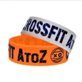CrossFit AtoZ Rock Band souvenir Silicone Rubber Wristband Gel bracelet Gift