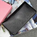 Leather Long Women's Zipper Wallet