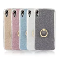 HTC Desire D828 Cover Glitter Bling Prints Soft TPU Case